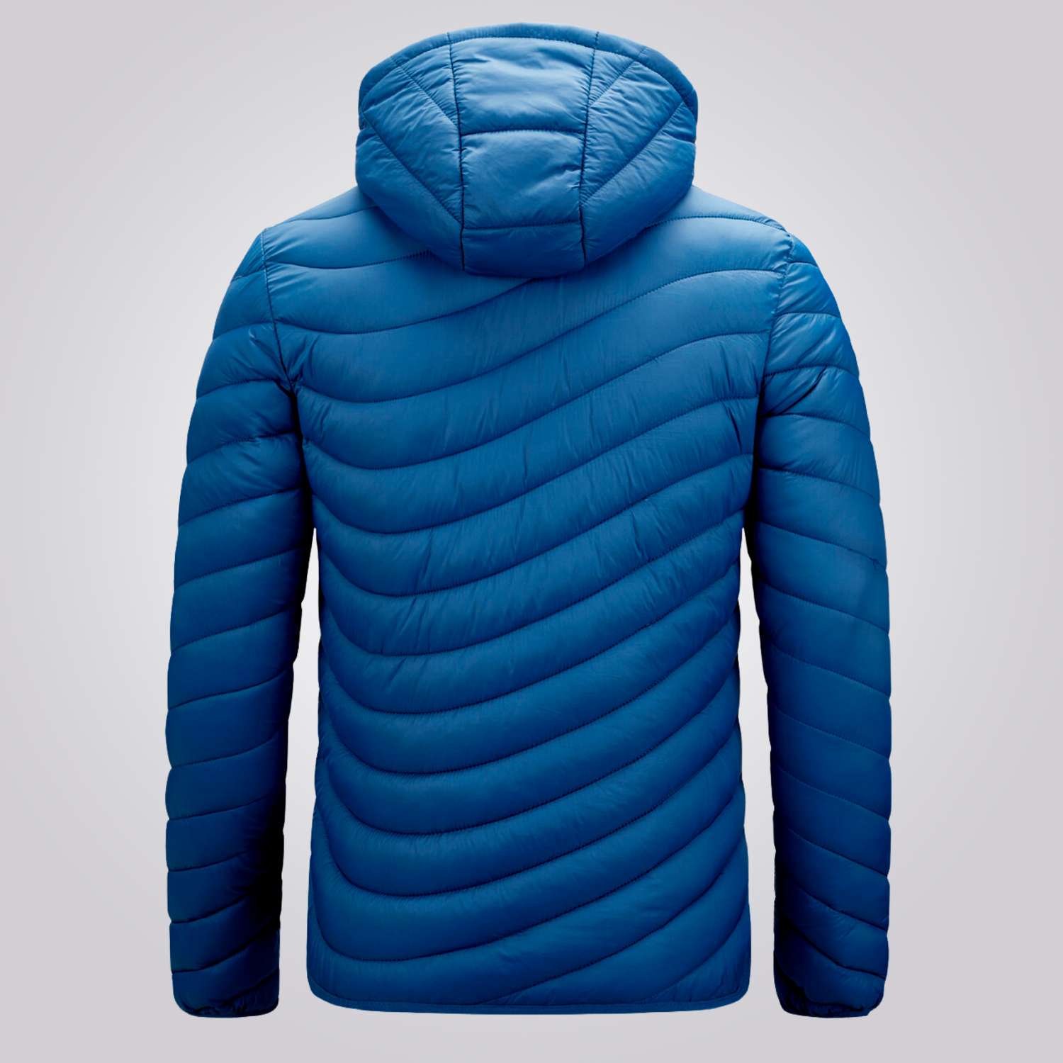 Veste Puffer Homme à Capuche Amovible