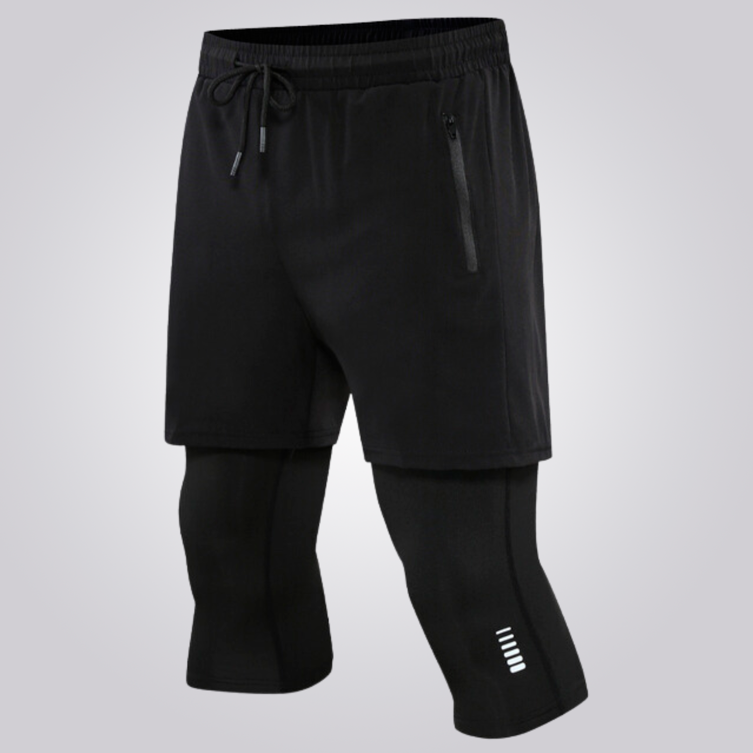 Short de Sport 2-en-1 Confort