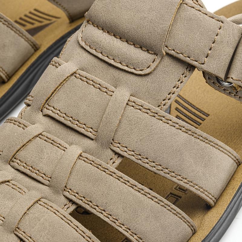 Sandales en Cuir Ultra-Légères Homme